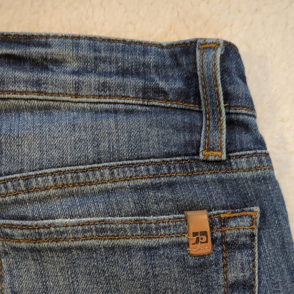 Joe's Jeans Ripped Dark Blue Skinny Jeans - Picture 6 of 8